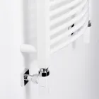 Hydraulic Steel Towel Warmer in Different Colors Made in Italy - Ibis Viadurini