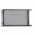 Horizontal Hydraulic Towel Warmer in Graphite Steel - Shadow by Scirocco