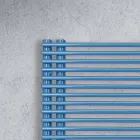 Carbon Steel Towel Warmer with Mixed System - Peanuts Viadurini