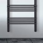 Steel Towel Warmer with Electric System Made in Italy - Rum Viadurini