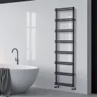 Mixed Towel Warmer with Vertical Manifolds Made in Italy - Ginger Viadurini