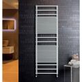 Mixed Towel Warmer with Carbon Steel Structure Made in Italy - Cream