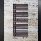 Mixed Towel Warmer in Carbon Steel Made in Italy - Cherries Viadurini