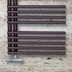 Mixed Towel Warmer in Carbon Steel Made in Italy - Cherries Viadurini
