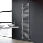 Mixed Steel Towel Warmer with Satin Finish Made in Italy - Buccia Viadurini