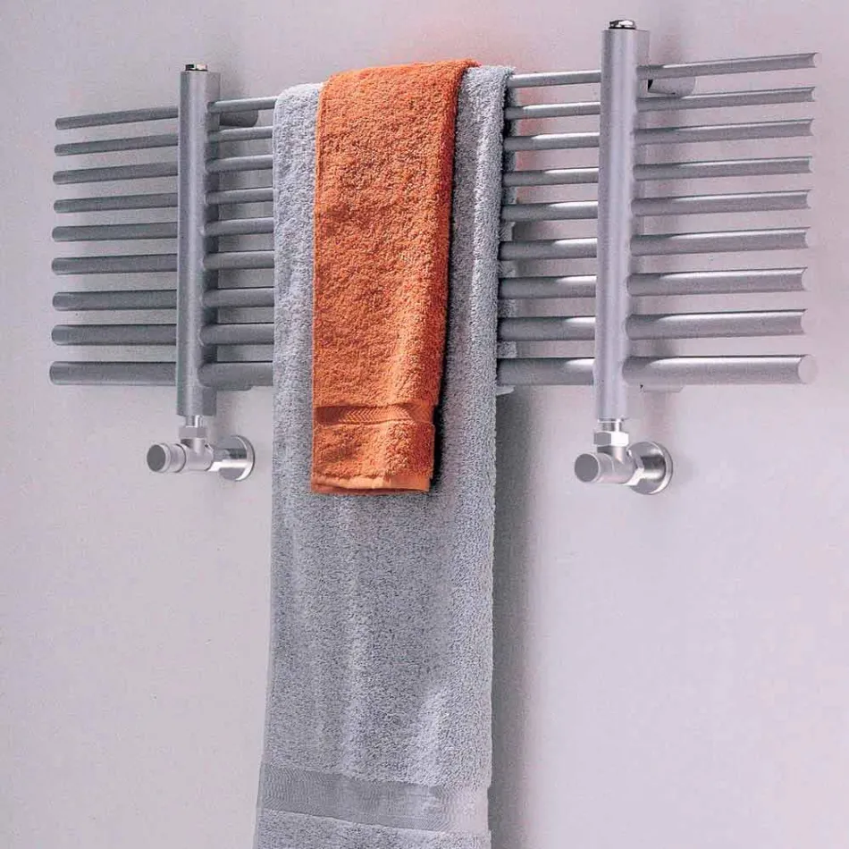 Contemporary modern hydraulic horizontal towel rail Selene Scirocco H Viadurini