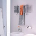 Horizontal hot water towel warmer Selene made in Italy by Scirocco H