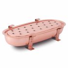 Table Chafing Dish for Copper Pots Made in Italy 45x23 cm - Mariaelena Viadurini