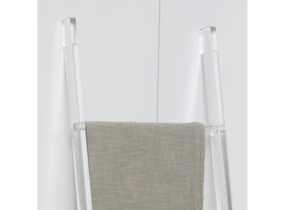 Bathroom Towel Holder Ladder in Acrylic Crystal