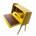 Modern design writing desk in plywood Grilli Hemingway made Italy