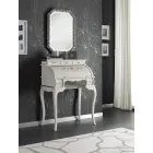 Classic Desk 5 Drawers in Wood and Inlays Made in Italy - Hastings Viadurini