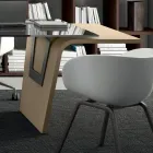 Desk with glass top Andrea Stramigioli - Frafalla Viadurini