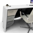 Modern design office desk by Fabric, Made in Italy Viadurini