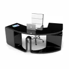 Design office desk with drawers made in Italy, Milazzo Viadurini