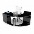 Design office desk with drawers made in Italy, Milazzo