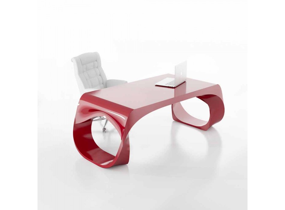 Modern design office desk made in Italy, Terenzo Viadurini