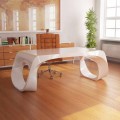 Modern design office desk made in Italy, Terenzo