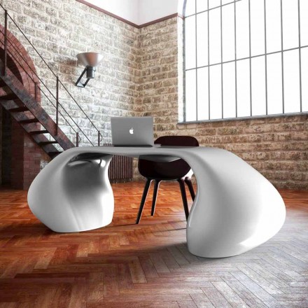 Office desk of modern design made in Italy, Telese Viadurini