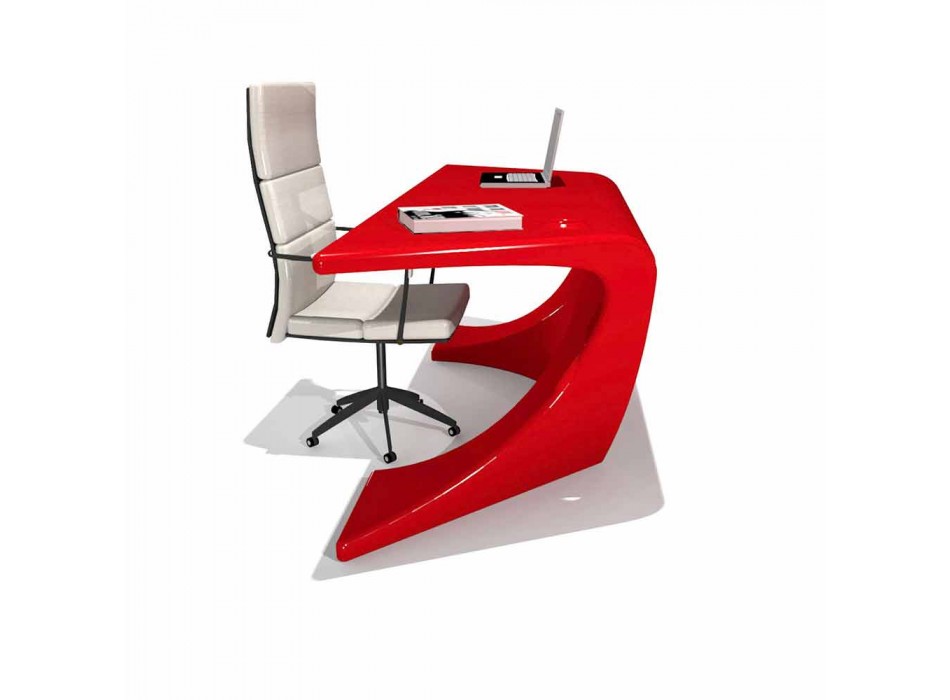 Modern office desk produced in Italy, Cerami Viadurini