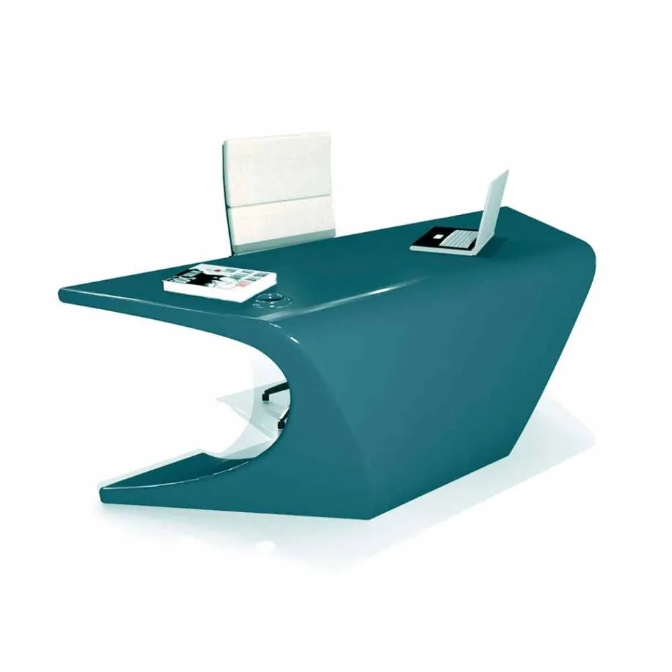 Modern office desk produced in Italy, Cerami Viadurini
