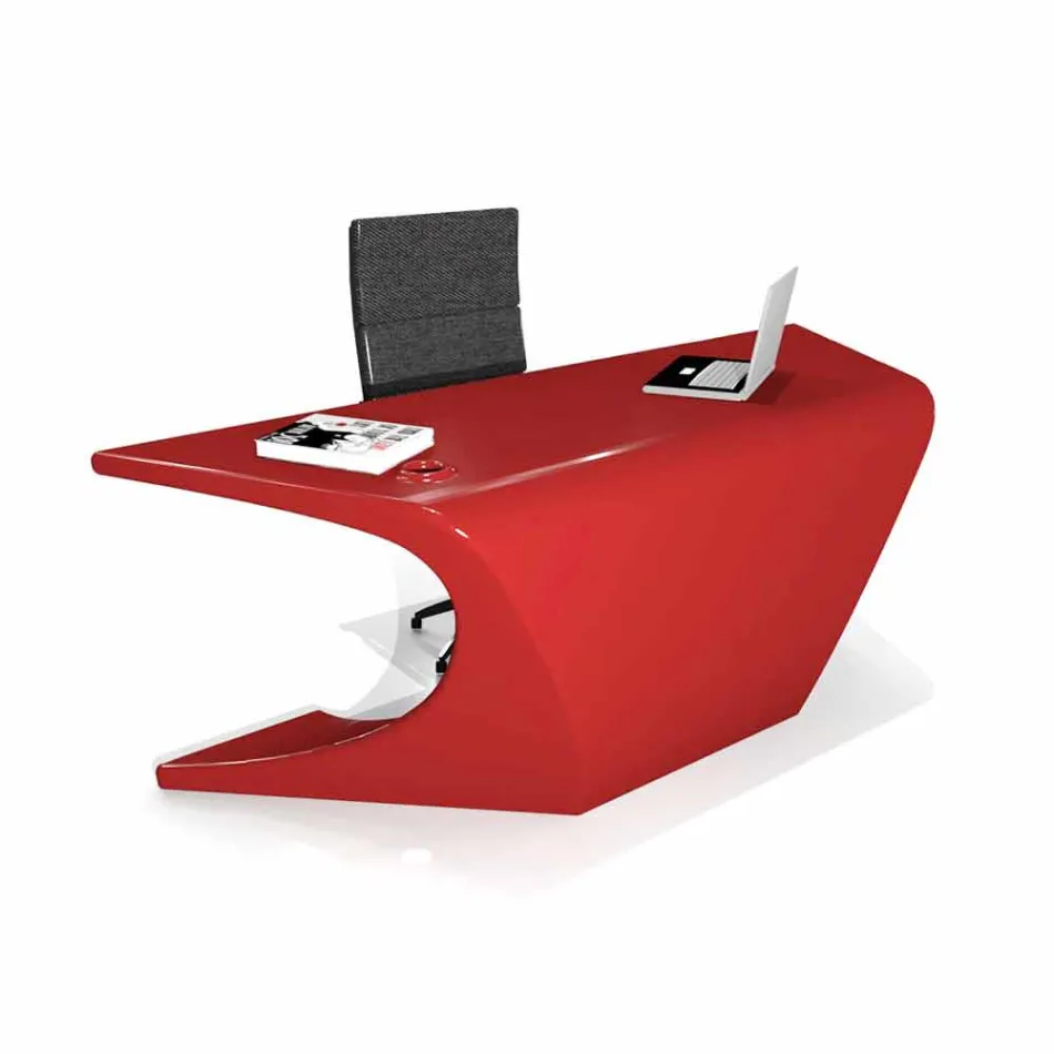 Modern office desk produced in Italy, Cerami Viadurini