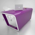 Design desk in Adamantx® Ego Made in Italy