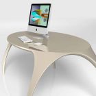 Pomposa, a modern design study desk made in Italy Viadurini