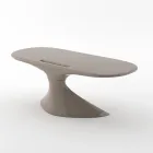 Karim Rashid desk in resin - Smania Viadurini