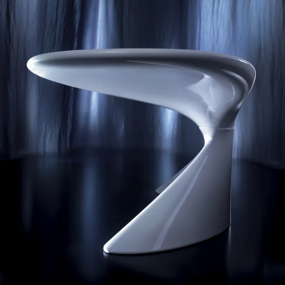 Karim Rashid desk in resin - Smania Viadurini