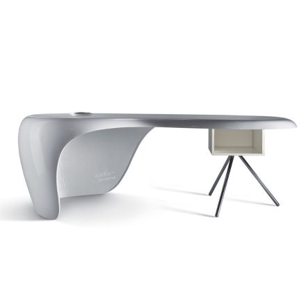 Executive desk by Karim Rashid in polyurethane - James Viadurini