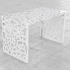 Desk Kattedra Letters &quot;A Waterfall&quot; 160x80x75 Mabele Viadurini