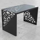 Desk Kattedra Letters &quot;A Waterfall&quot; 160x80x75 Mabele Viadurini