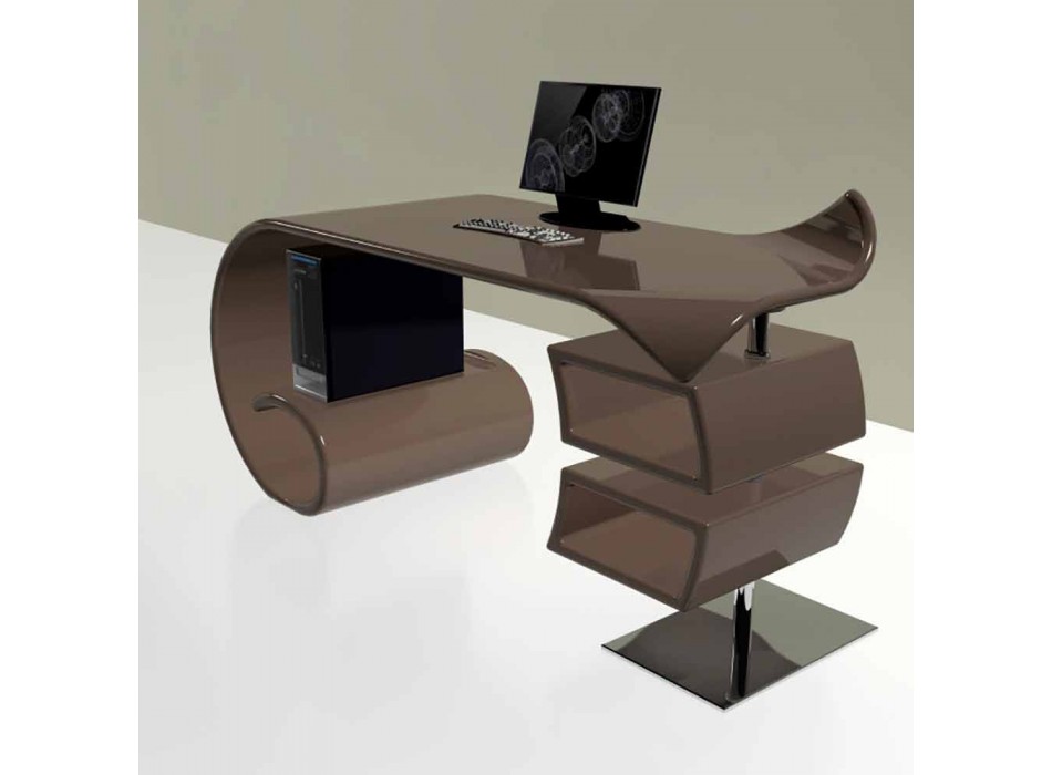 Modern office desk produced in Italy, Miagliano Viadurini