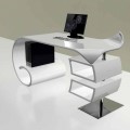 Modern office desk made in Italy, Miagliano