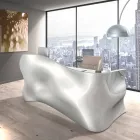 Contemporary writing desk Office Veil, made in Italy Viadurini