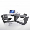 Modern design multi person office desk Ta3le, made in Italy