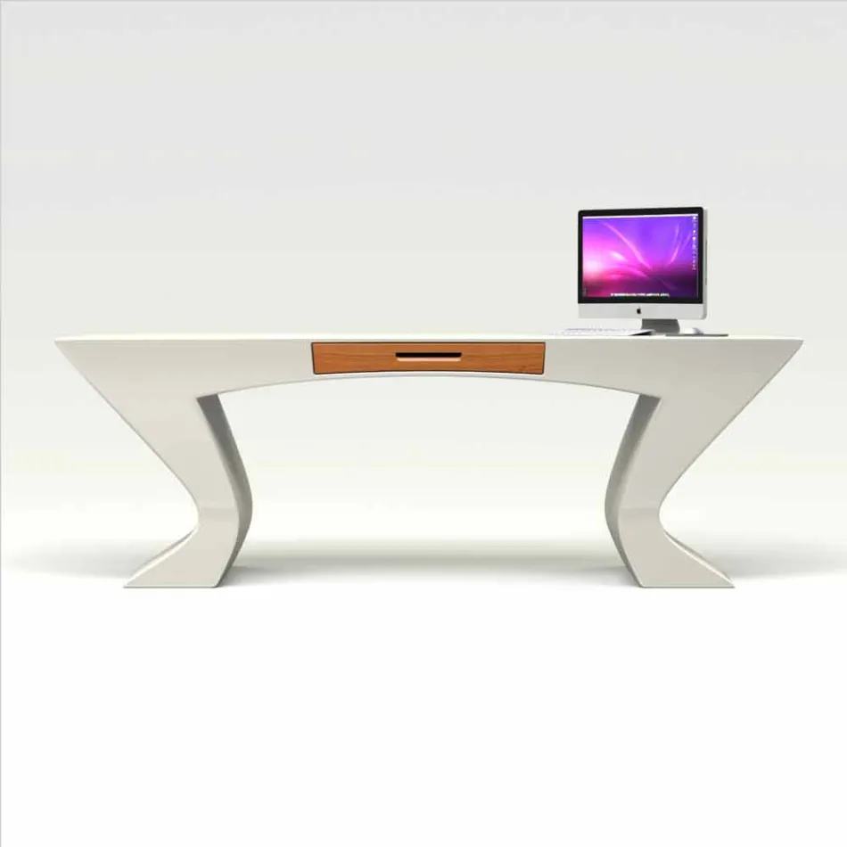 Desk to modern design office Nefertiti made in Italy Viadurini