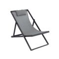 Garden Lounger in Painted Aluminum and Textilene, 2 Pieces - Jhonathan