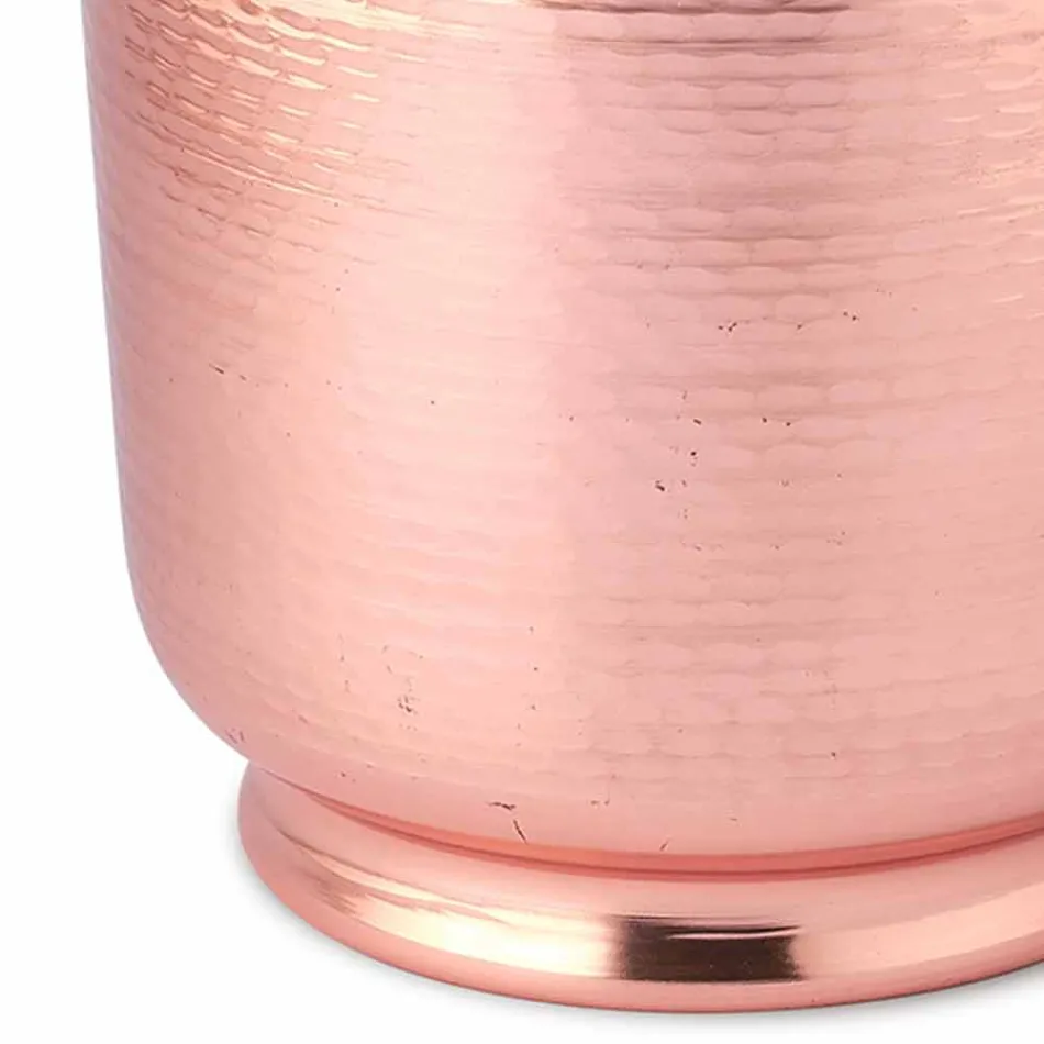 Ice Bucket Wine Design in Polished Copper or Green 20 cm - Gennarino Viadurini