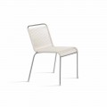 Outdoor Design Chair in Steel and PVC Made in Italy - Madagascar