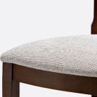 Classic Chair Beech Wood and Fabric Elegant Italian Design - Murray Viadurini