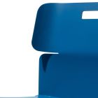 Colored Stackable Chair for Outdoor in Aluminum Made in Italy - Dobla Viadurini