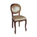 Chair with foam seat covered in fabric made in Italy - Iper