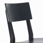 Chair with Ash Structure, Seat and Back in Oak - Calabria Viadurini