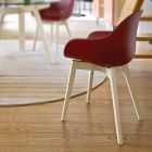 Kitchen Chair in Recycled Polypropylene Made in Italy 2 Pieces - Connubia Academy Viadurini