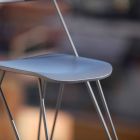 Handmade Kitchen Chair in Wood and Precious Steel Made in Italy - Granada Viadurini