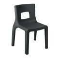 Stackable Kitchen Chair in Polyethylene Made in Italy 2 Pieces - Alassio