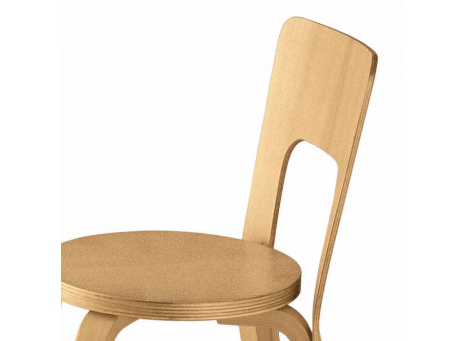 High Quality Made in Italy Beech Wood Kitchen Chair