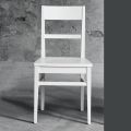 Kitchen Chair in Solid Beech Wood Design Made in Italy - Davina