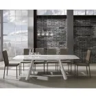 Kitchen Chair Fully Upholstered in 2-Piece Synthetic Leather - Atenea Viadurini